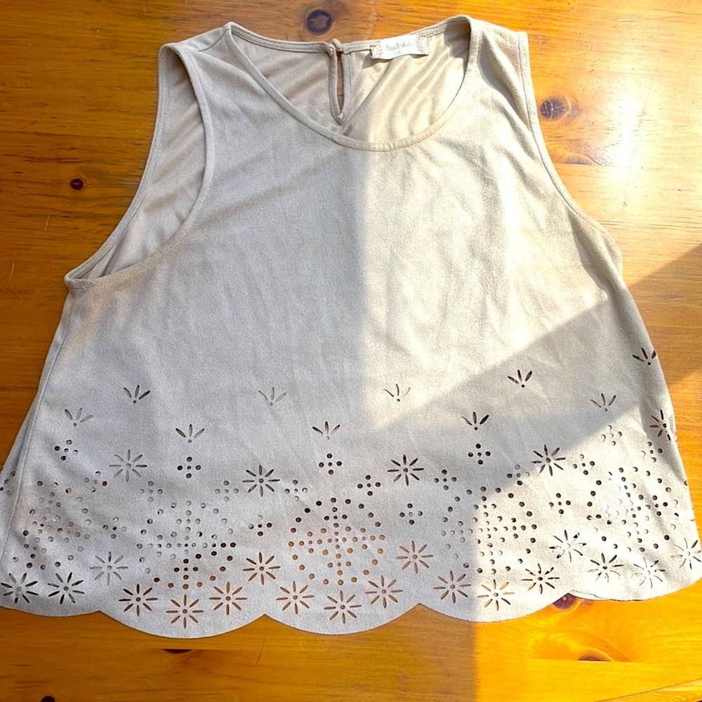 Altar’d State Sleeveless Nude Top